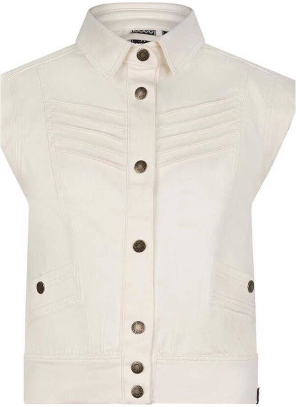 Indian Blue Jeans gilet off white