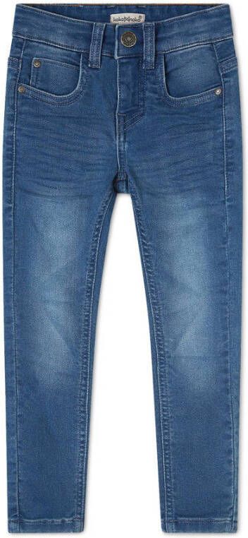 Koko Noko skinny jeans Novan stonewashed Blauw Jongens Stretchdenim Effen 122 128