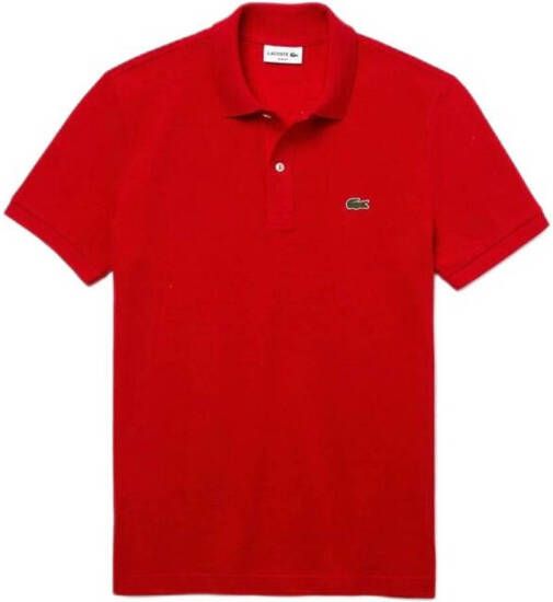 Lacoste regular fit polo Original rood