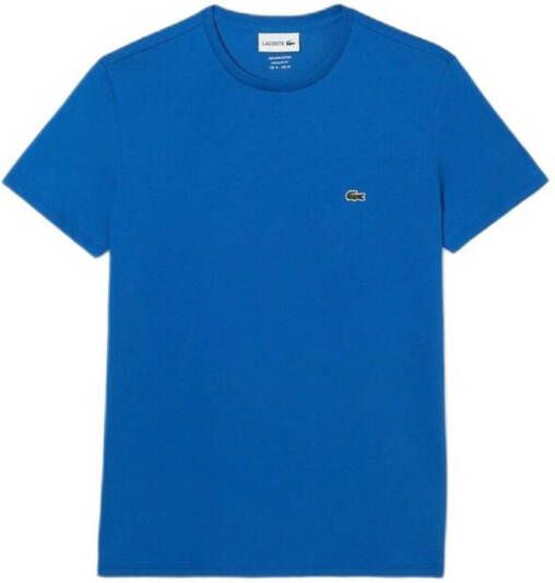 Lacoste regular fit T-shirt blauw