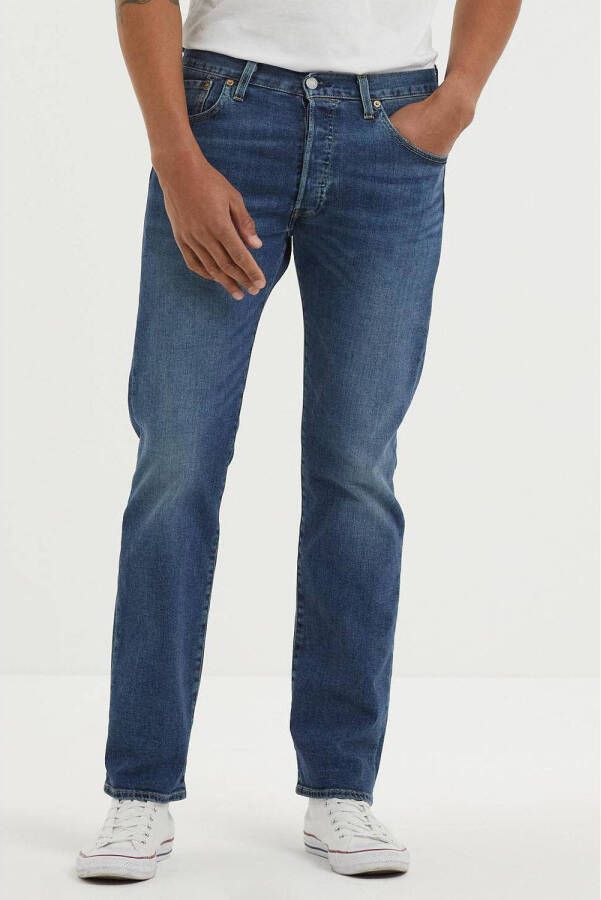 Levi's Straight fit jeans in 5-pocketmodel model '501 UBBLES'