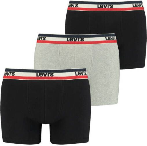 Levi's Sportswear Logo Boxer Brief 3-Pack Multicolor Heren
