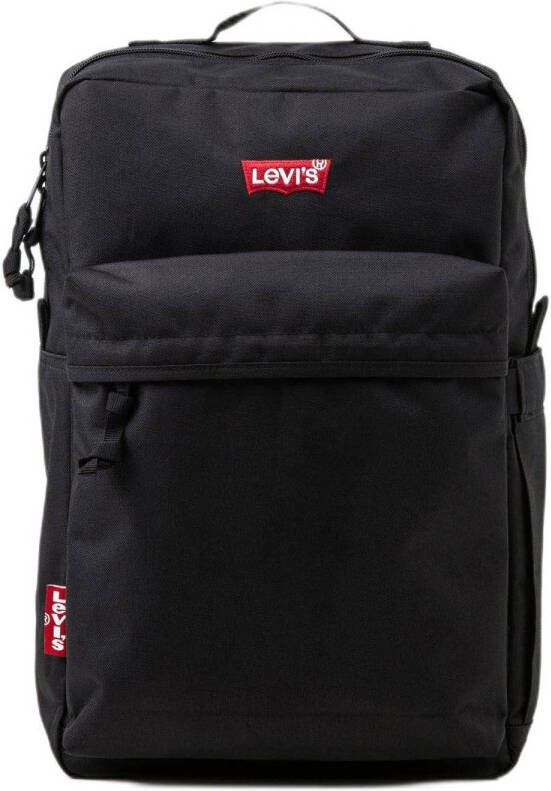 Levi's rugzak L-pack met logo zwart