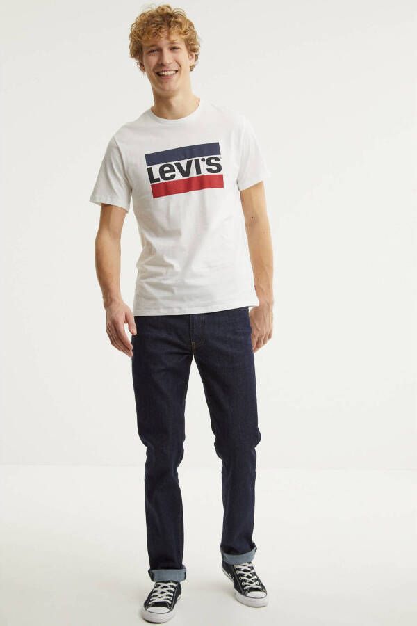 Levi's Slim tapered jeans met labelpatch model 'LOBALL'
