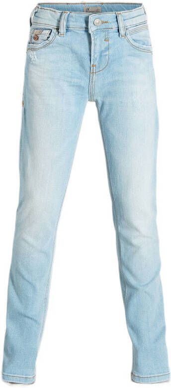 LTB skinny jeans Cayle lalita wash Blauw Jongens Stretchdenim Effen 140