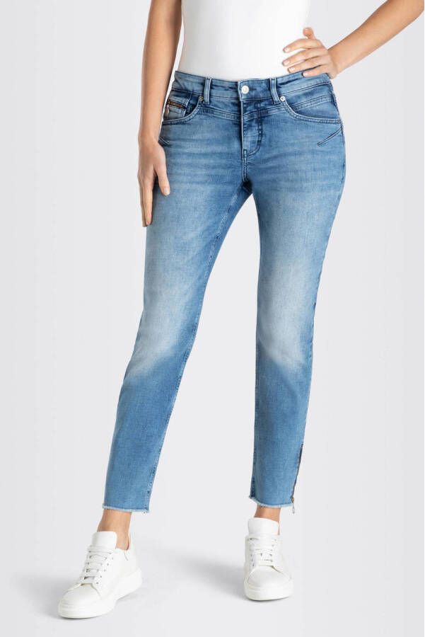 MAC Elegant Slim Chic Skinny Jeans Blue Dames