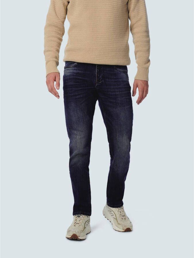 No Excess Denim jeans met relaxed fit Blue Heren