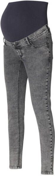 Noppies zwangerschaps skinny jeans Avi grey denim Grijs Dames Stretchdenim 26