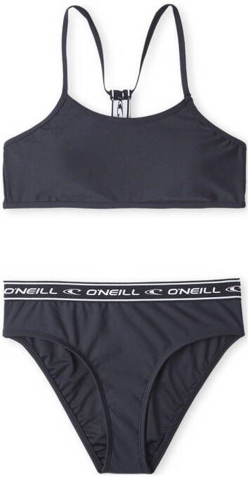 O'Neill crop bikini Sportclub Active zwart Meisjes Polyester 128