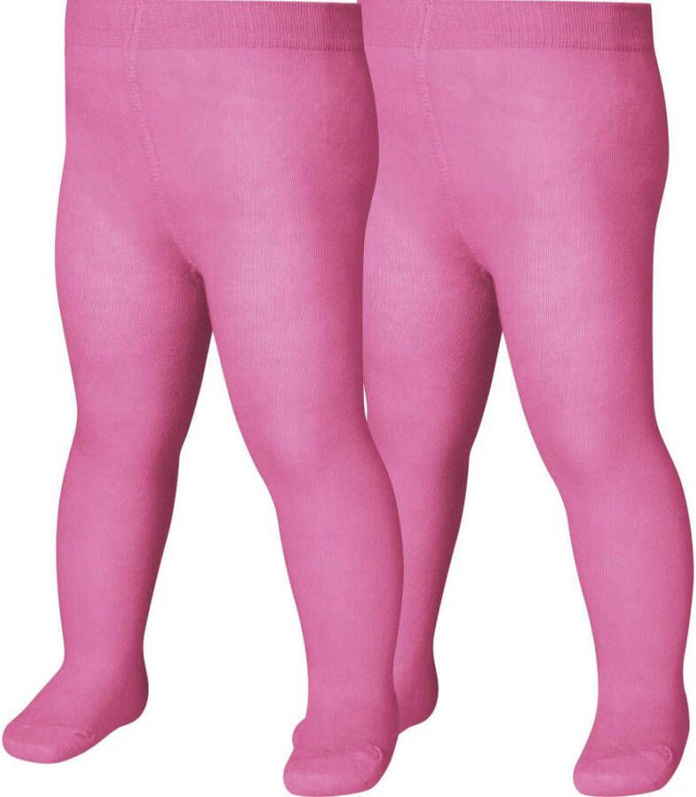 Playshoes maillot set van 2 roze Meisjes Katoen Effen 110 116