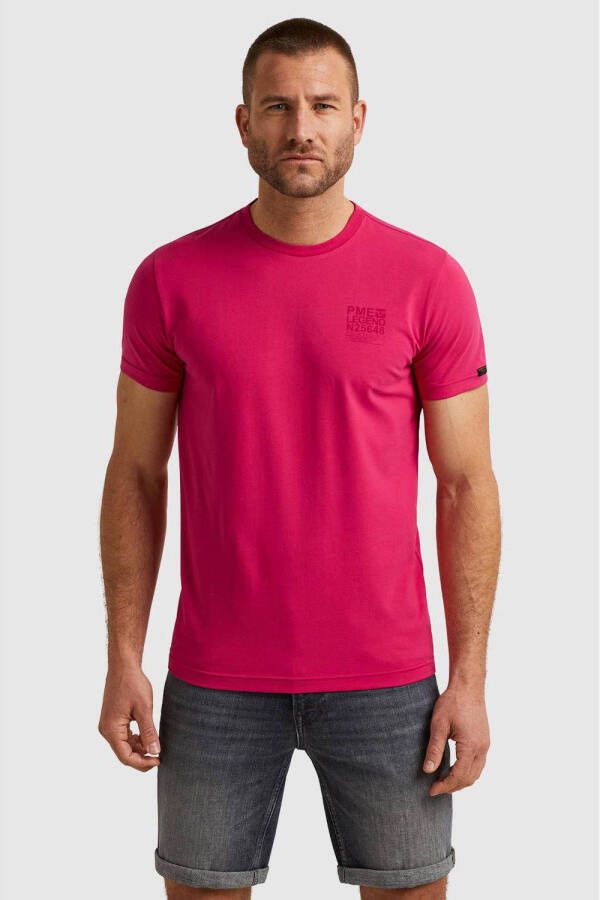 PME Legend T-shirt korte mouw Roze Heren