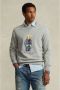 Ralph Lauren Comfortabele Grijze Teddy Print Sweatshirt voor Heren Grijs Heren - Thumbnail 1