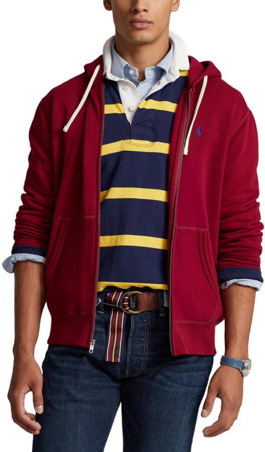 Polo Ralph Lauren Sweatshirt met rits Red Heren
