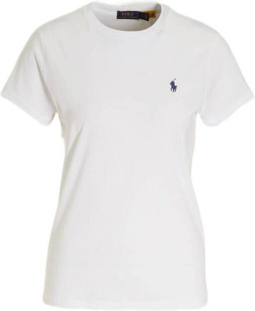 Polo Ralph Lauren Tijdloos dames T-shirt Klassieke stijl White Dames