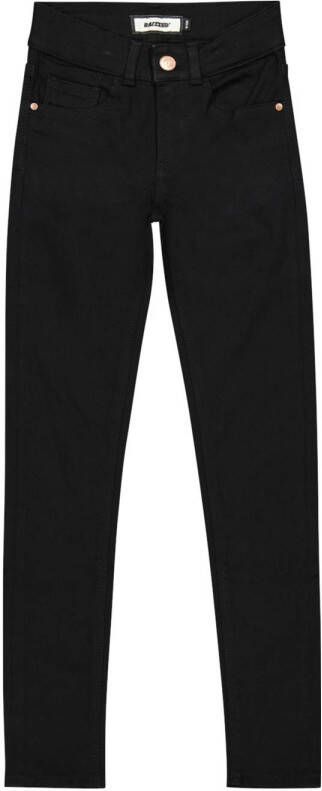 Raizzed skinny jeans zwart Meisjes Stretchkatoen Effen 104