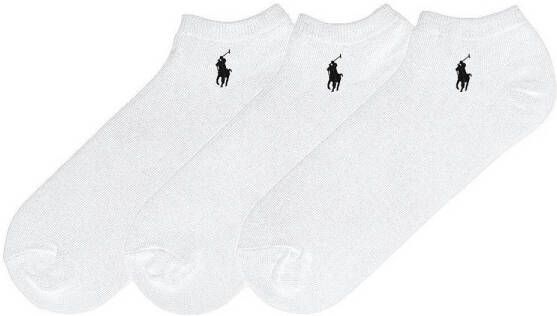 Polo Ralph Lauren Underwear Sneakersokken van elastische katoenmix in een set van 3 paar