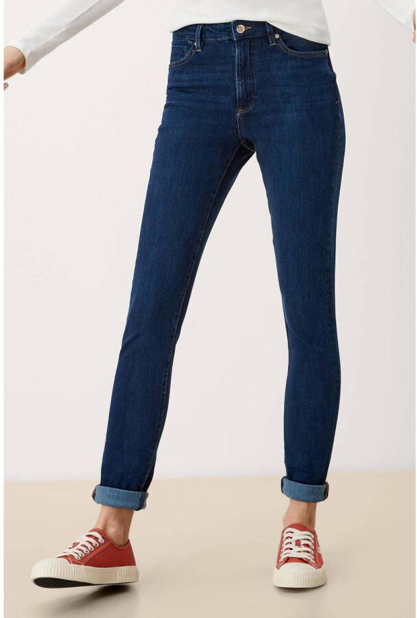 S.Oliver Skinny fit jeans met contrastkleurige naden
