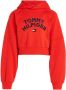 Tommy Hilfiger hoodie met logo felrood Sweater Meisjes Sweat (duurzaam) Capuchon 140 - Thumbnail 1