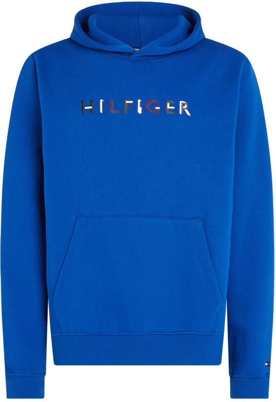 Tommy Hilfiger hoodie met logo ultra blue