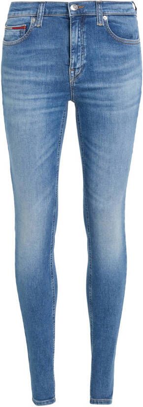 Tommy Hilfiger Lichtblauwe Skinny Jeans met 5-Pocket Design Blue Dames