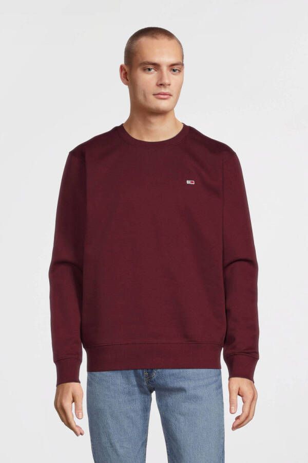 Tommy Jeans sweater deep rouge