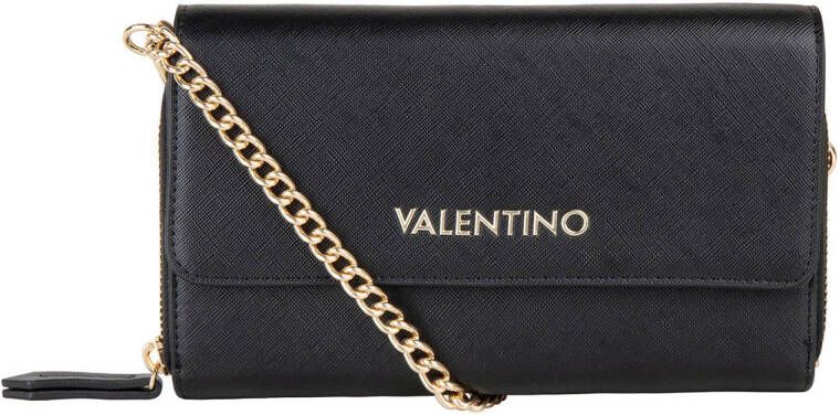 Valentino Bags portemonnee Zero met ketting zwart