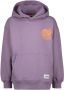 VINGINO hoodie Nactus met backprint paars oranje Sweater Backprint 116 - Thumbnail 2