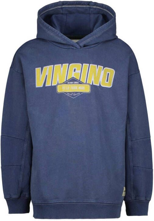 VINGINO hoodie Neoh met logo paars Sweater Logo 140