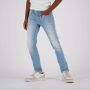 VINGINO skinny jeans APACHE light vintage Blauw Jongens Stretchdenim Effen 152 - Thumbnail 2