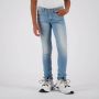 VINGINO super skinny jeans BETTINE light vintage Blauw Meisjes Stretchdenim 134 - Thumbnail 2