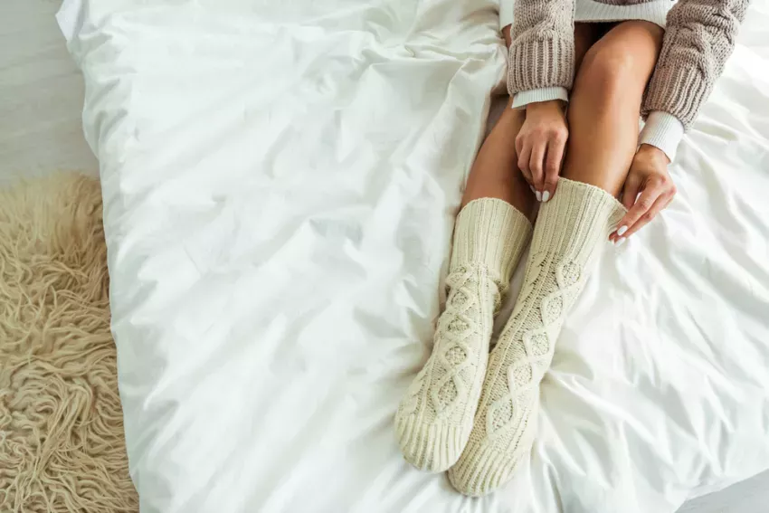 Is slapen met sokken een goed idee of een slecht idee?