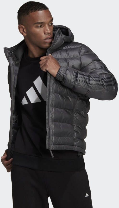 Adidas Badge Of Sport Shine Jacket Grey Five- Heren Grey Five - Foto 2