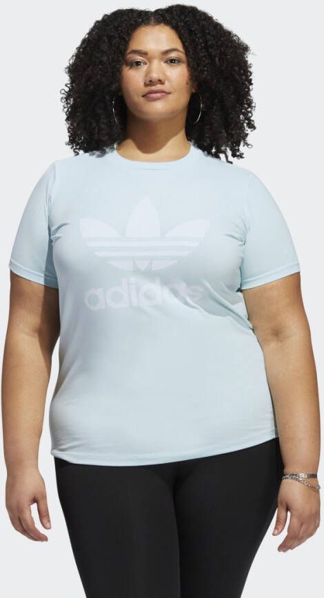 Adidas Originals T-shirt ADICOLOR CLASSICS TREFOIL – GROTE MATEN
