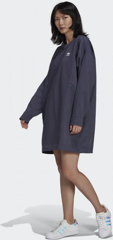 adidas Adicolor Classics Woven Back Oversized Sweaterjurk