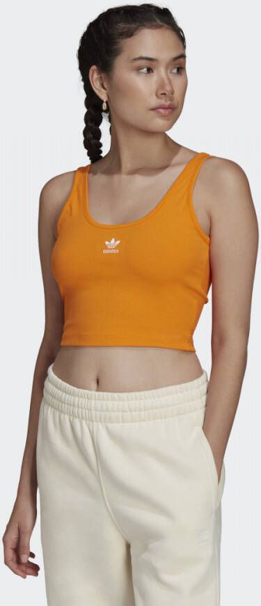 Adidas Originals Sleeveless Tops Oranje Dames