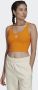 Adidas Originals Sleeveless Tops Oranje Dames - Thumbnail 1