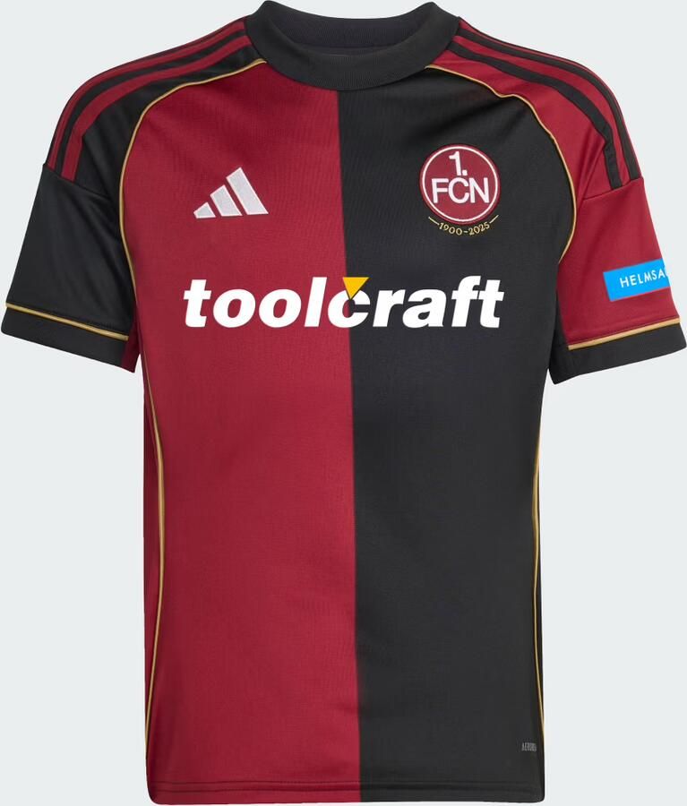 Adidas 1. FC Nürnberg 25 26 Home Jersey