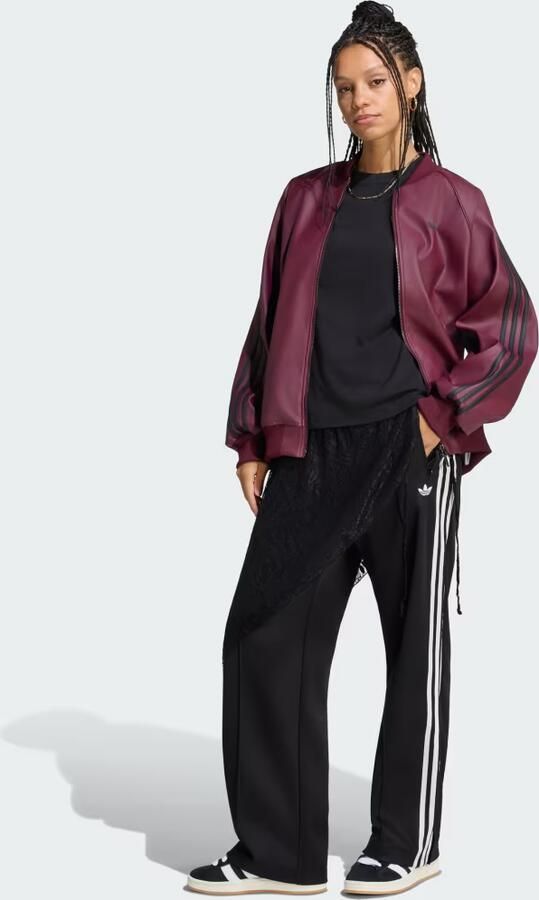 Adidas Originals Loose fit sweatbroek van katoenmix model '2IN1 LACE FIREBIRD' - Foto 6