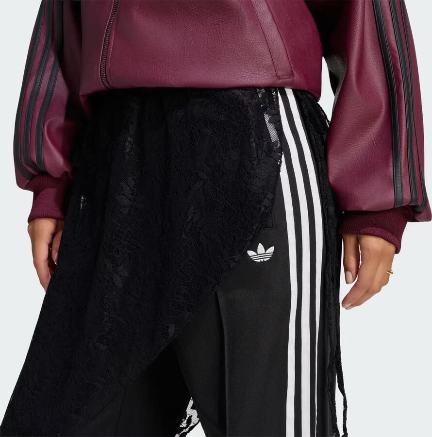 Adidas Originals Loose fit sweatbroek van katoenmix model '2IN1 LACE FIREBIRD' - Foto 2