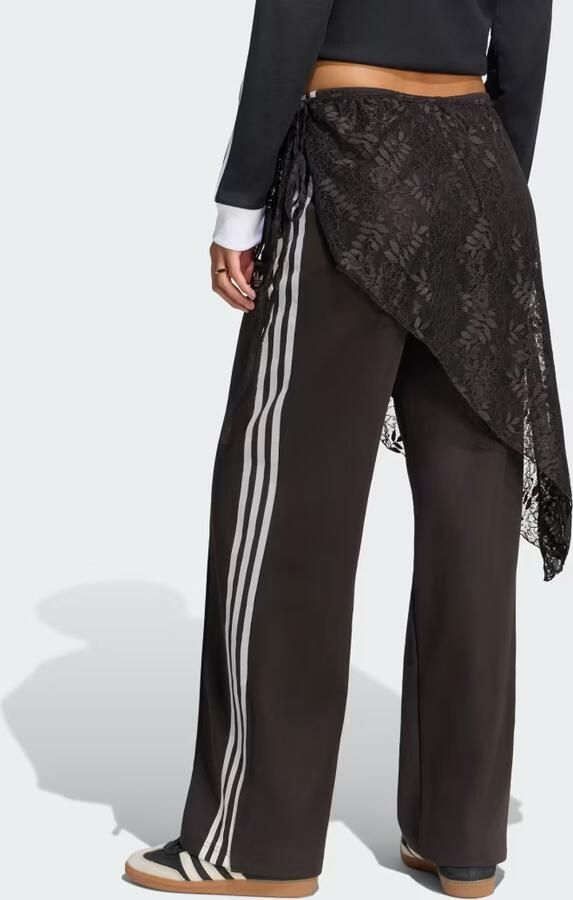Adidas Originals Loose fit sweatbroek van katoenmix model '2IN1 LACE FIREBIRD' - Foto 4