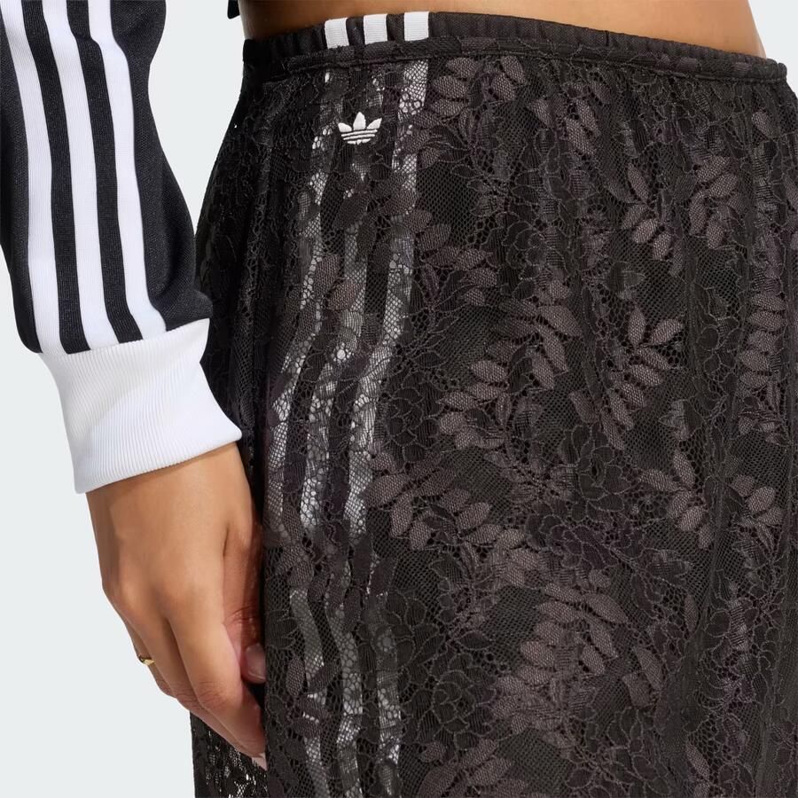 Adidas Originals Loose fit sweatbroek van katoenmix model '2IN1 LACE FIREBIRD' - Foto 2