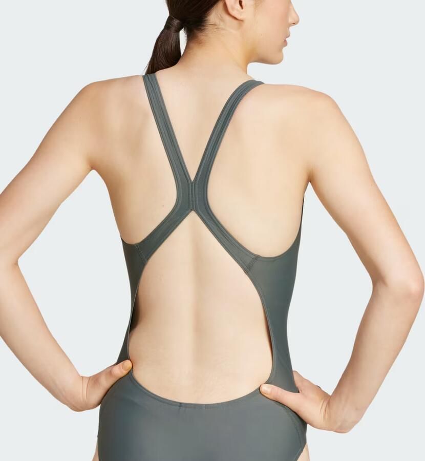 Adidas Performance Infinitex sportbadpak donkergrijs - Foto 4