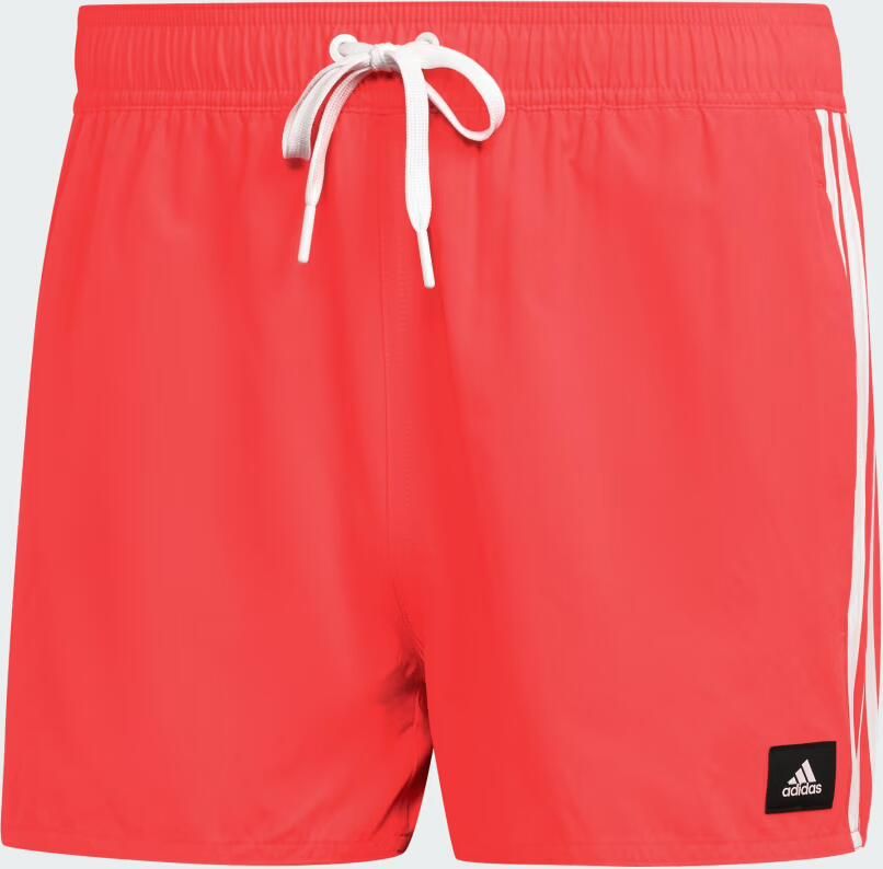 Adidas Rode Zwemshorts 3 Strepen Clx Red Heren - Foto 4