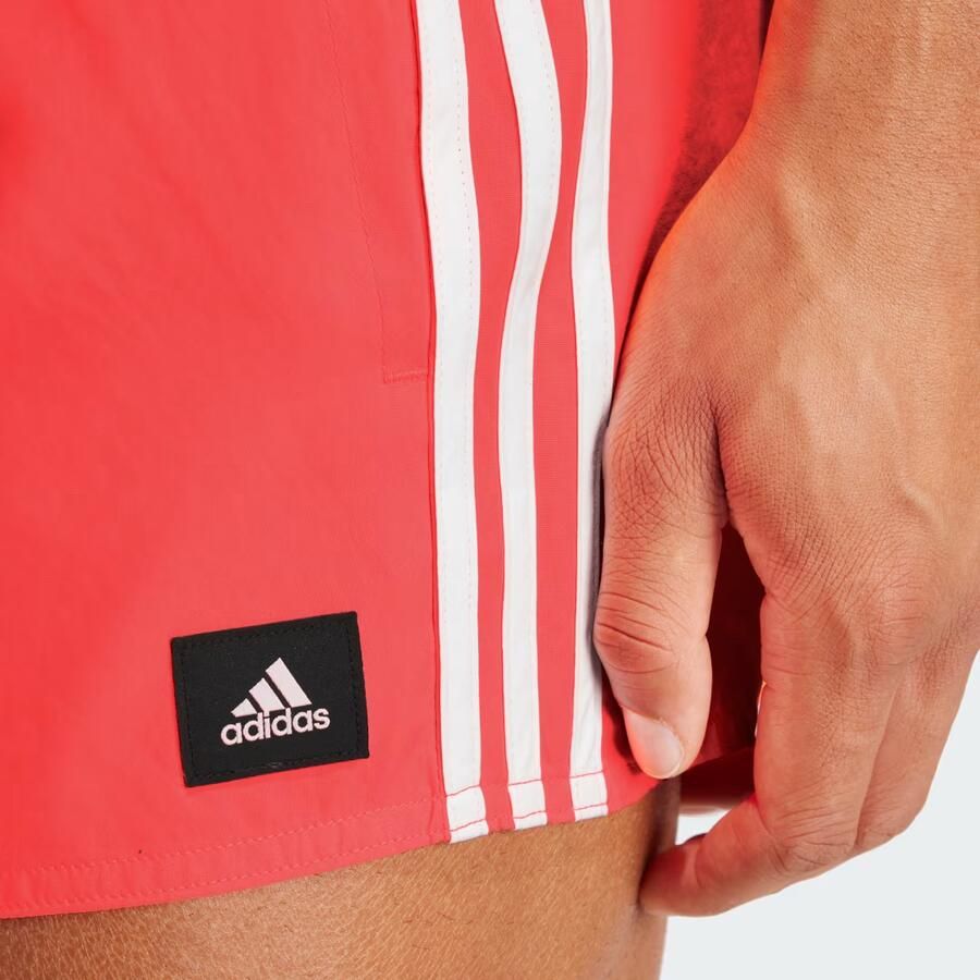 Adidas Rode Zwemshorts 3 Strepen Clx Red Heren - Foto 2