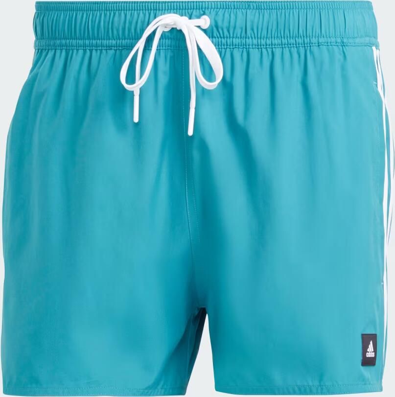 Adidas 3-Stripes CLX Zeer Korte Zwemshort - Foto 3
