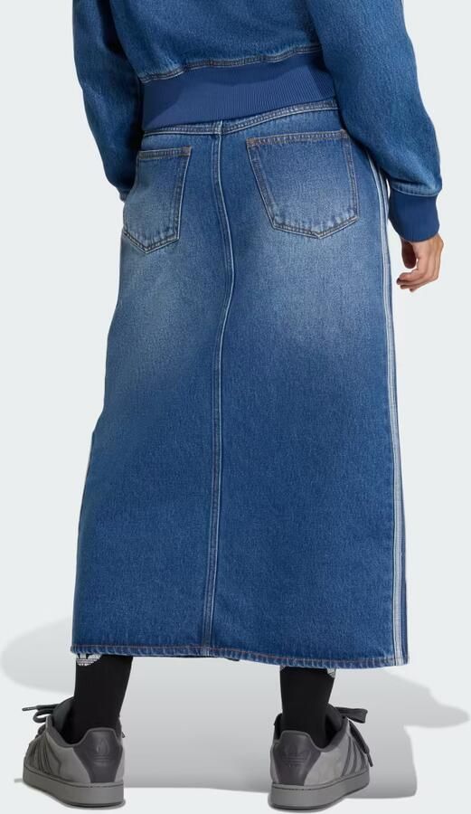 Adidas 3 STRIPES DENIM KOKERROK - Foto 4