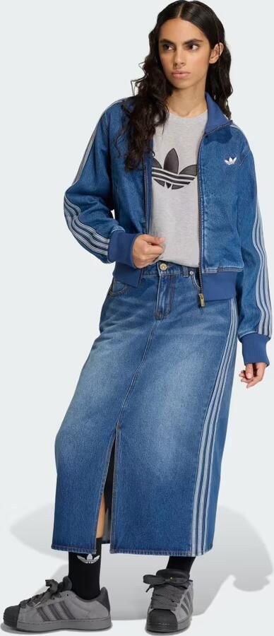 Adidas 3 STRIPES DENIM KOKERROK - Foto 5