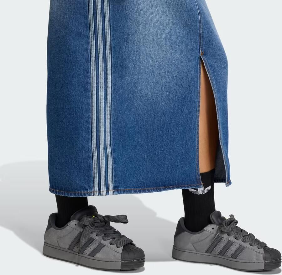 Adidas 3 STRIPES DENIM KOKERROK - Foto 2