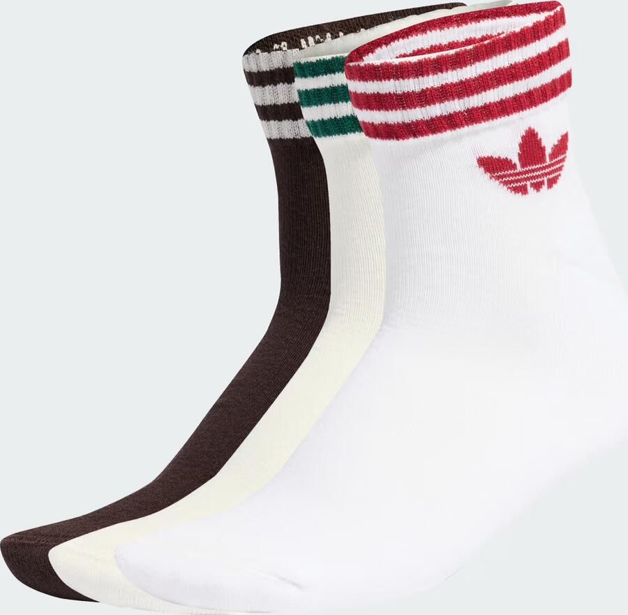 Adidas 3-Stripes Enkelsokken 3 Paar