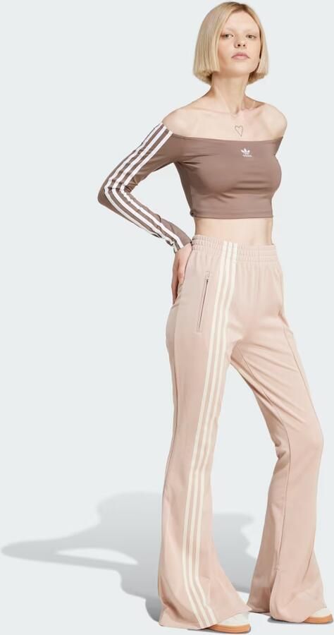 Adidas 3-Stripes Flared Firebird Trainingsbroek - Foto 4